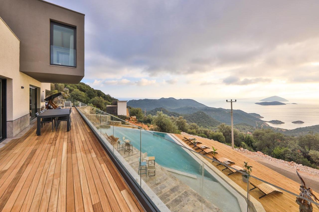 14 Premium Villas With Openair Restaurant&Tennis Court In Nature - Notos Club Kas Exterior photo