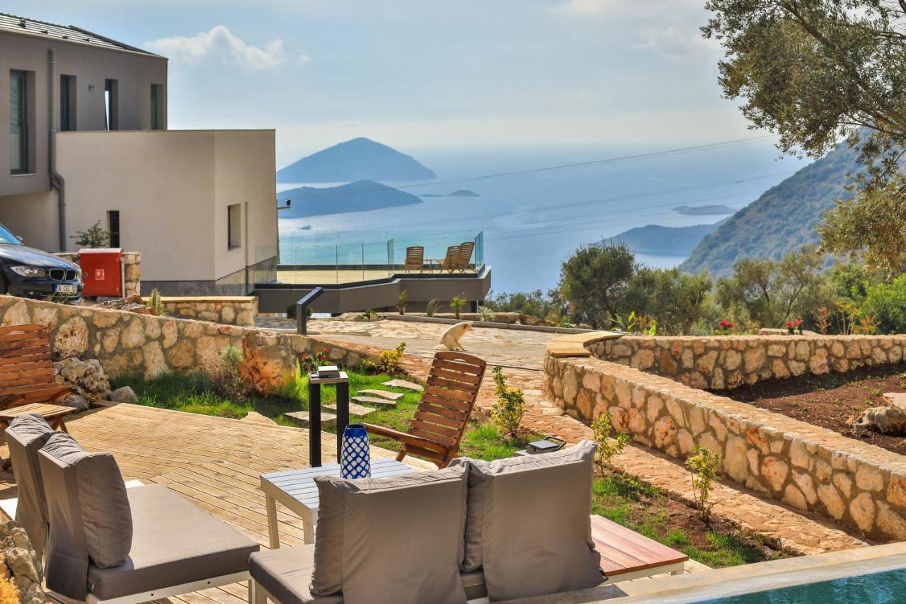 14 Premium Villas With Openair Restaurant&Tennis Court In Nature - Notos Club Kas Exterior photo