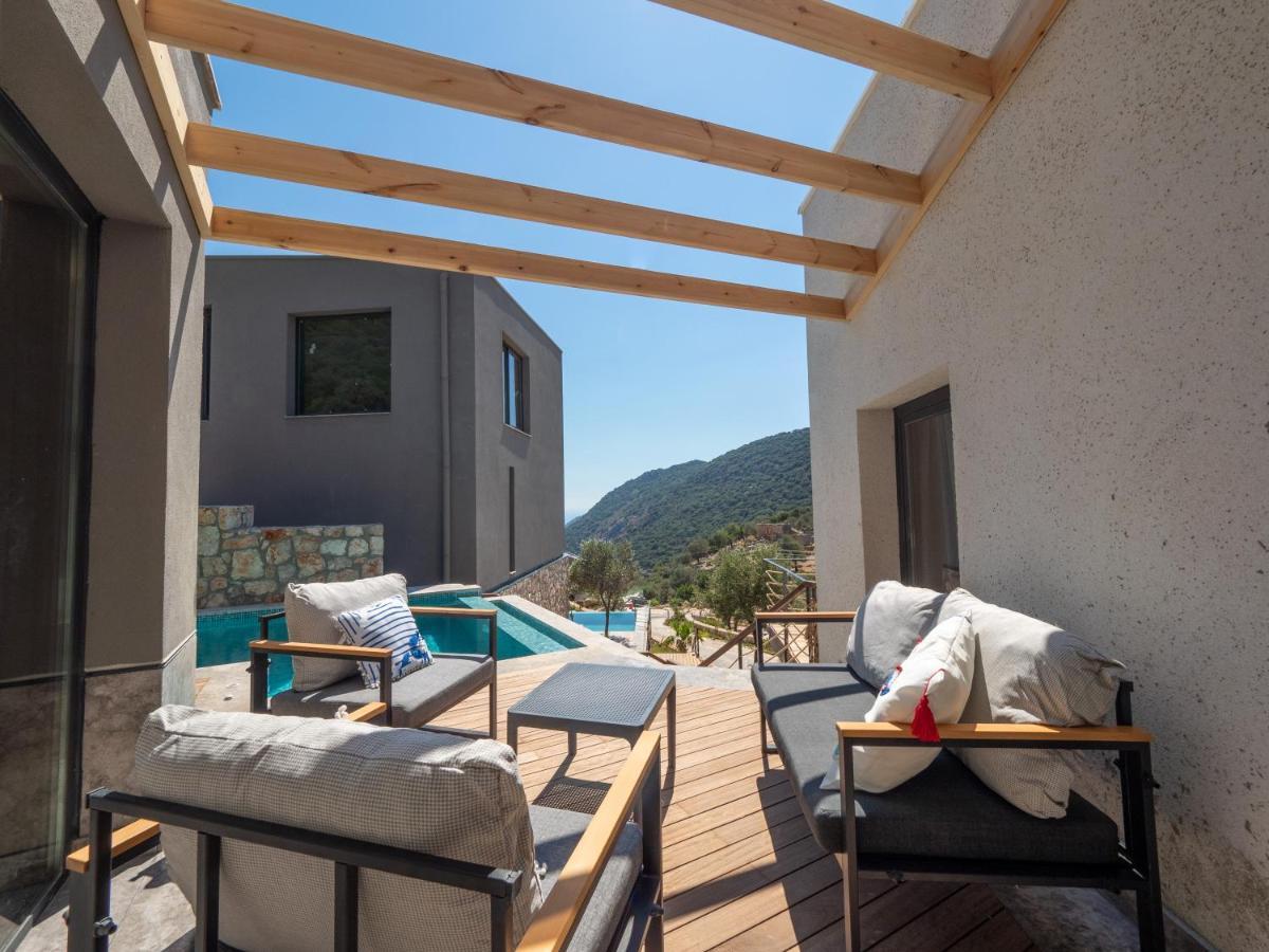 14 Premium Villas With Openair Restaurant&Tennis Court In Nature - Notos Club Kas Exterior photo